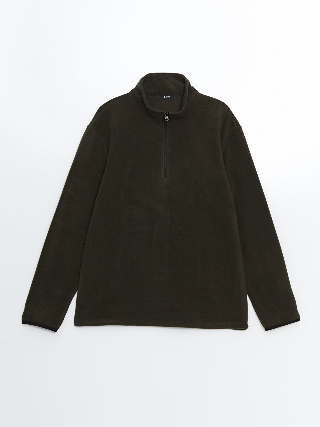 Stand Collar Long Sleeve Fleece Men's Thick Sweatshirt -W4M238Z8-Z8X