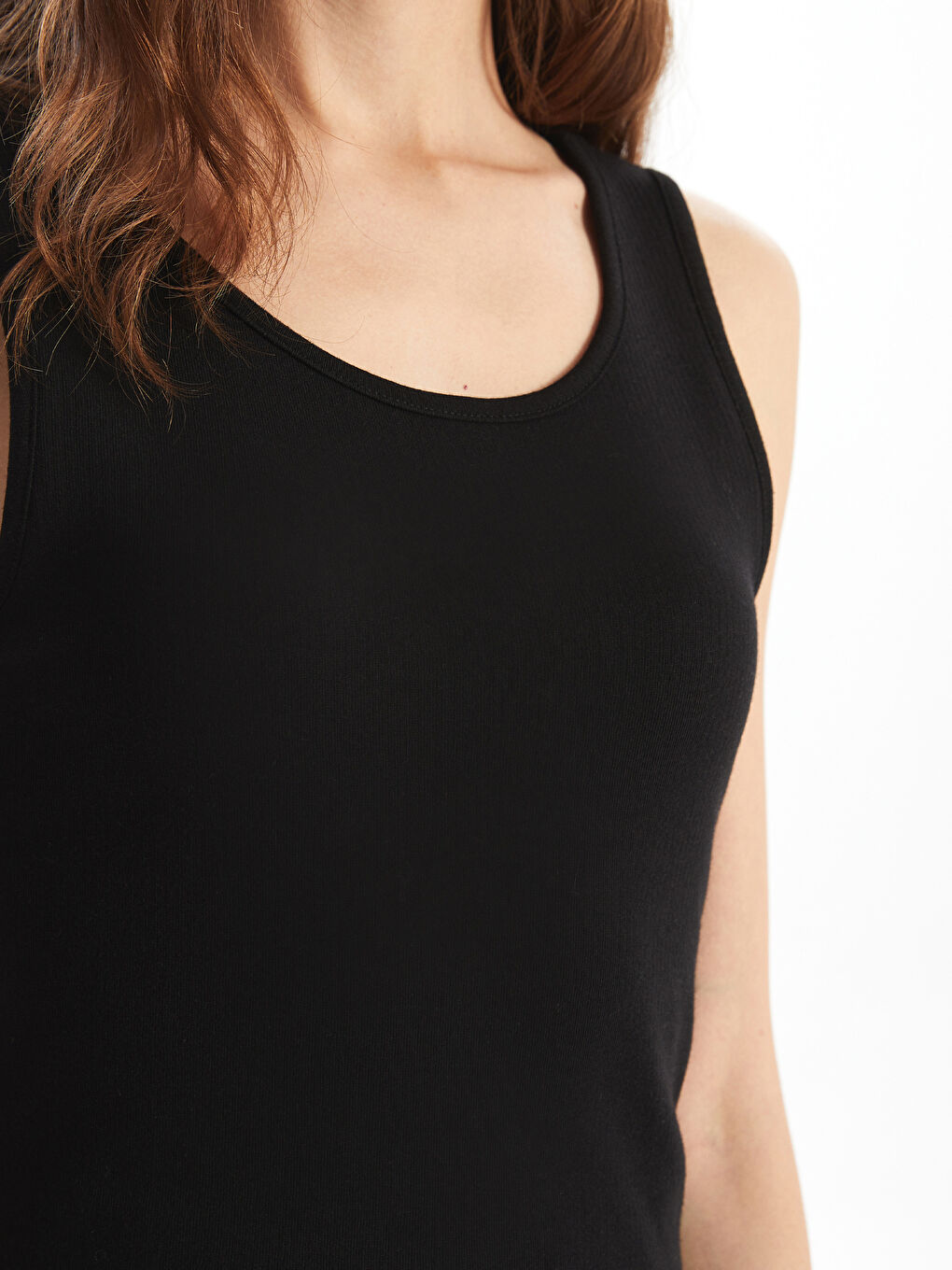 Crew Neck Women's Tank Top-5