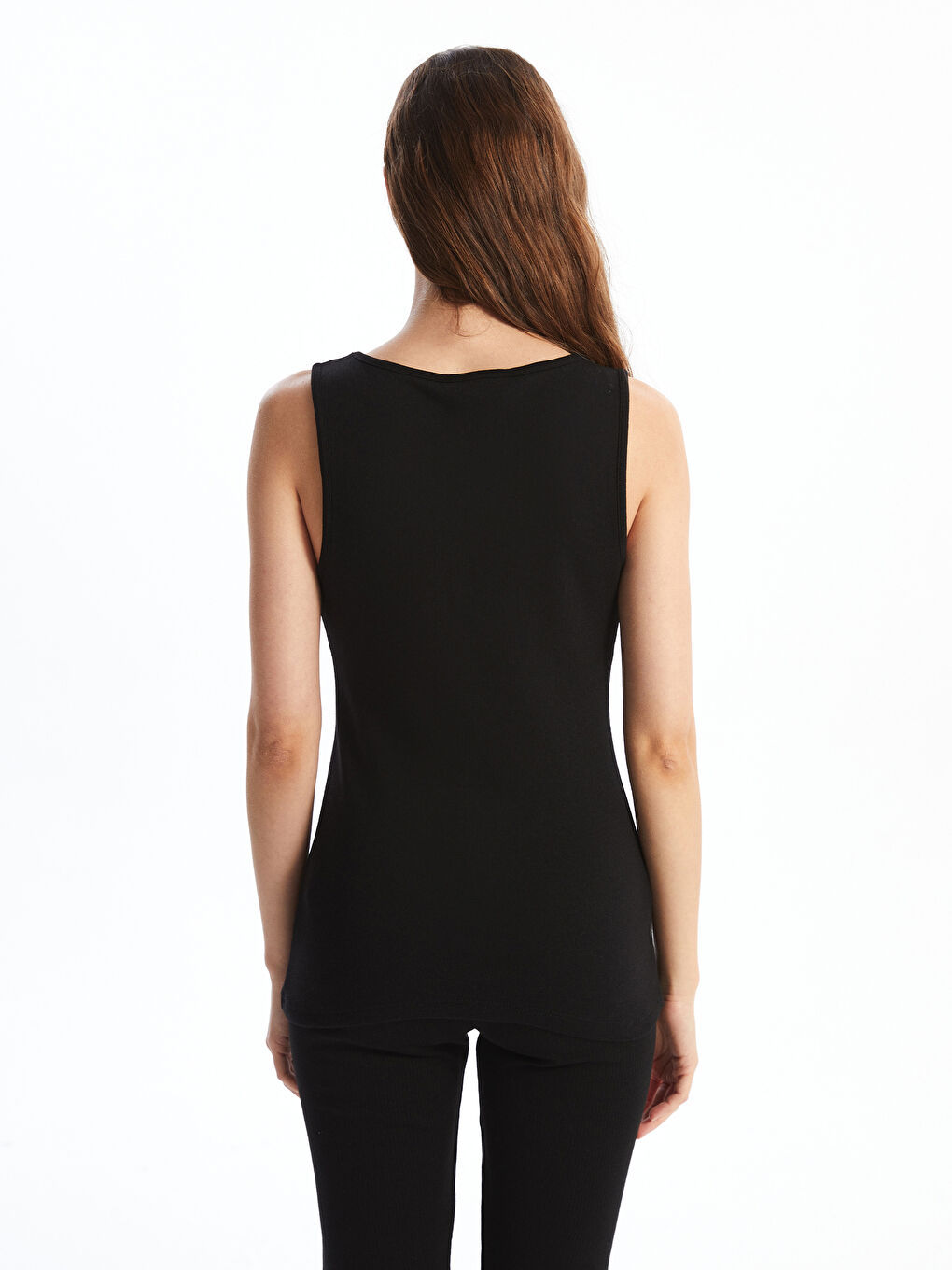 Crew Neck Women's Tank Top-7