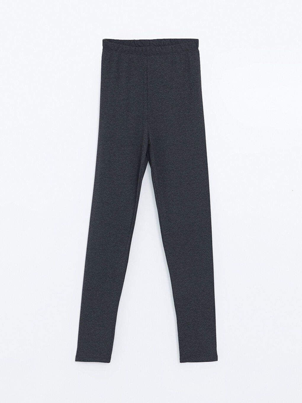 Women's Elasticated Waist Plain Base Layer Leggings-8