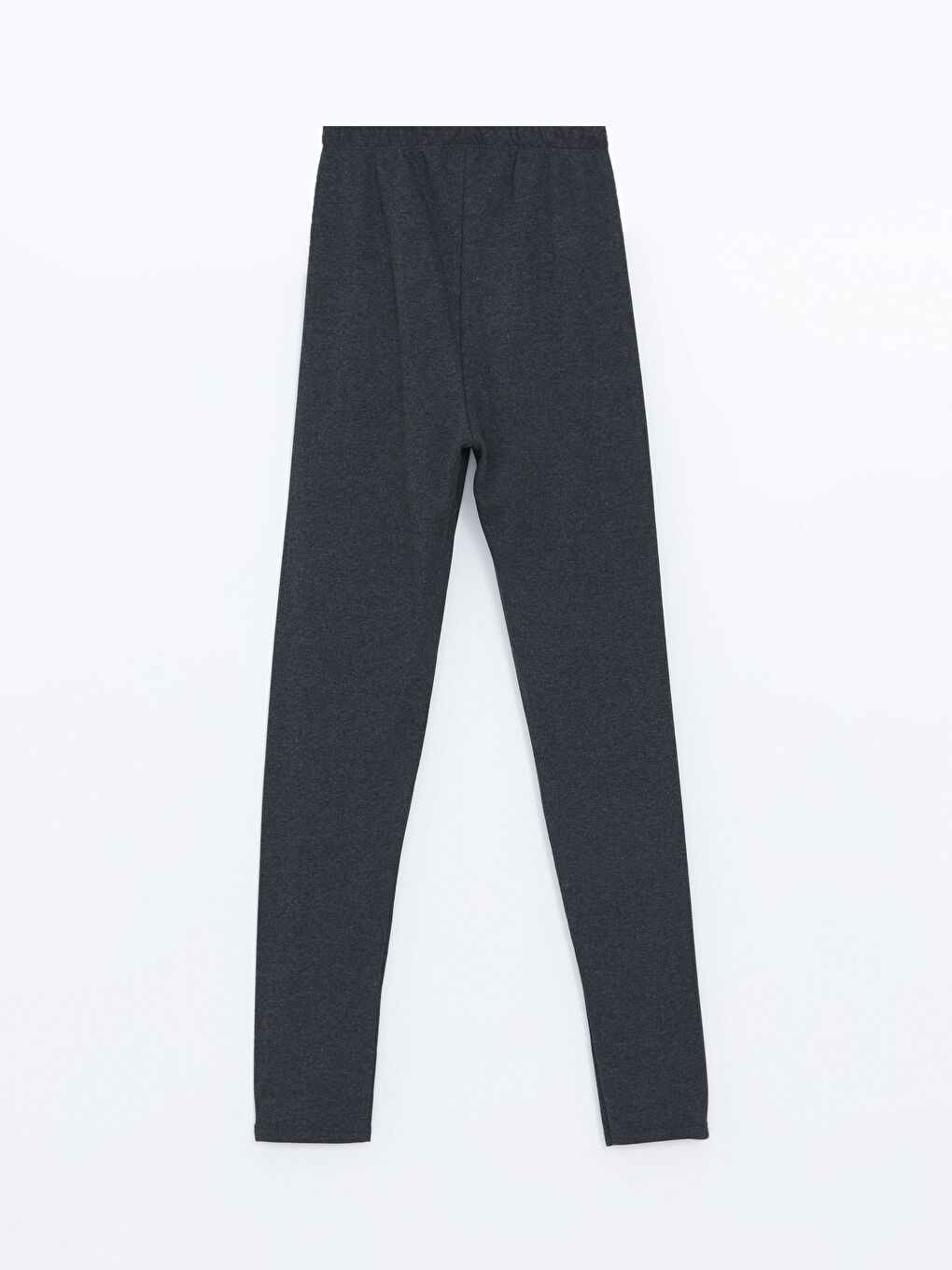 Women's Elasticated Waist Plain Base Layer Leggings-9