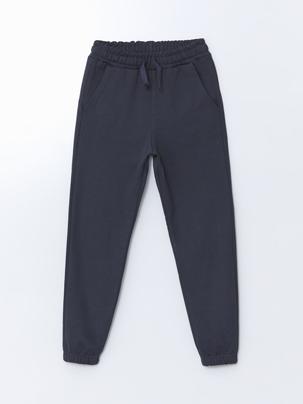 Gri Beli Lastikli Erkek Çocuk Jogger Eşofman Altı