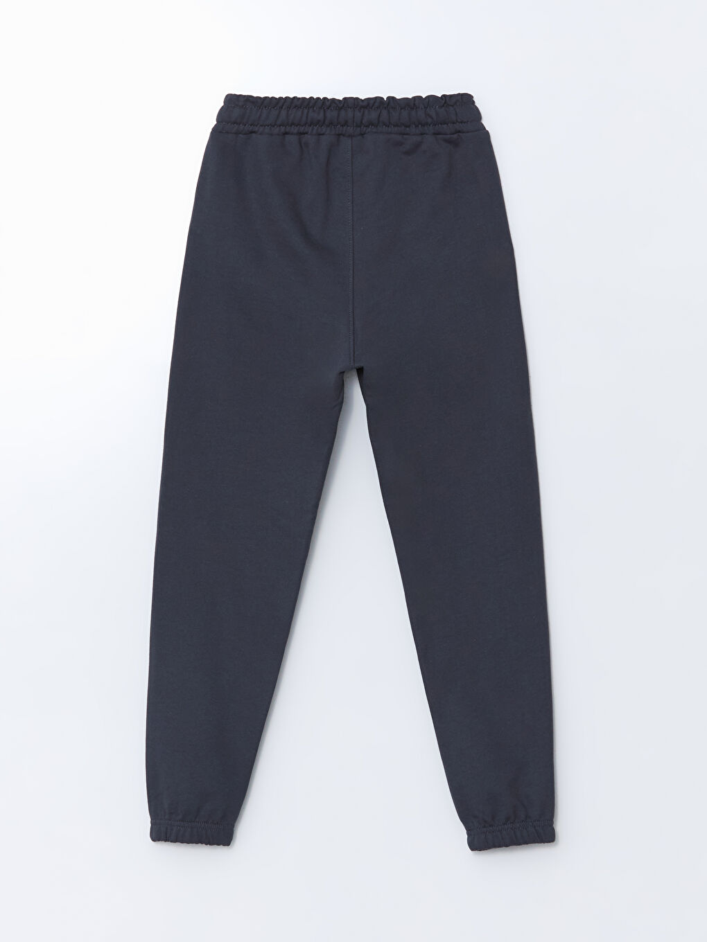 Gri Beli Lastikli Erkek Çocuk Jogger Eşofman Altı-1