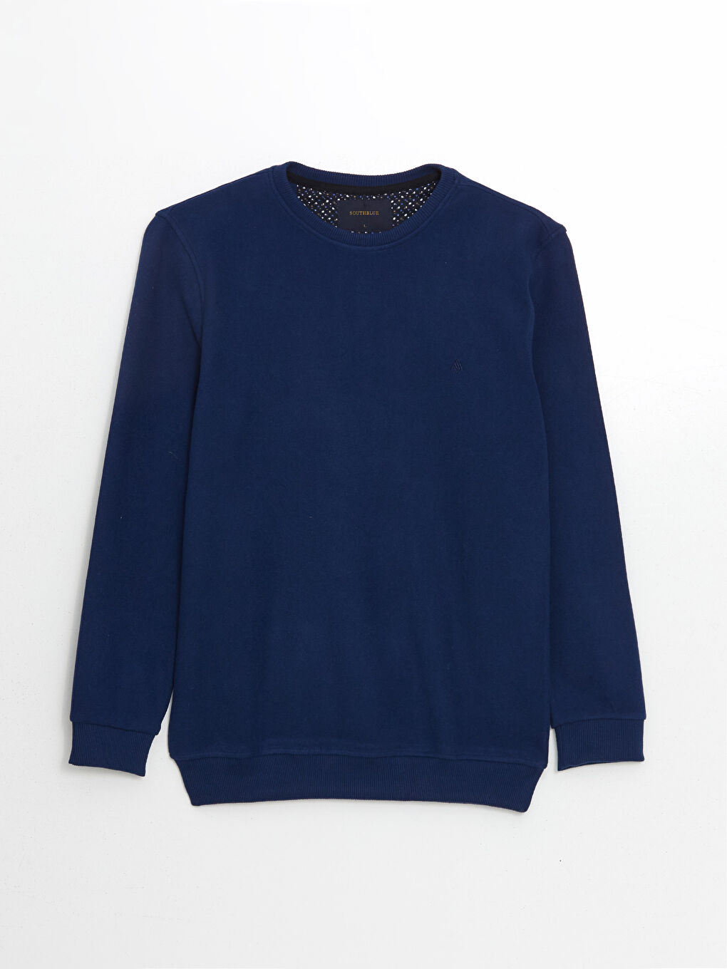 Crew Neck Long Sleeve Men's Sweatshirt -W4M290Z8-DGP