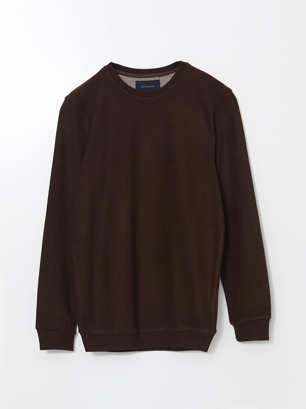 Crew Neck Long Sleeve Men's Sweatshirt -W4M290Z8-J0V