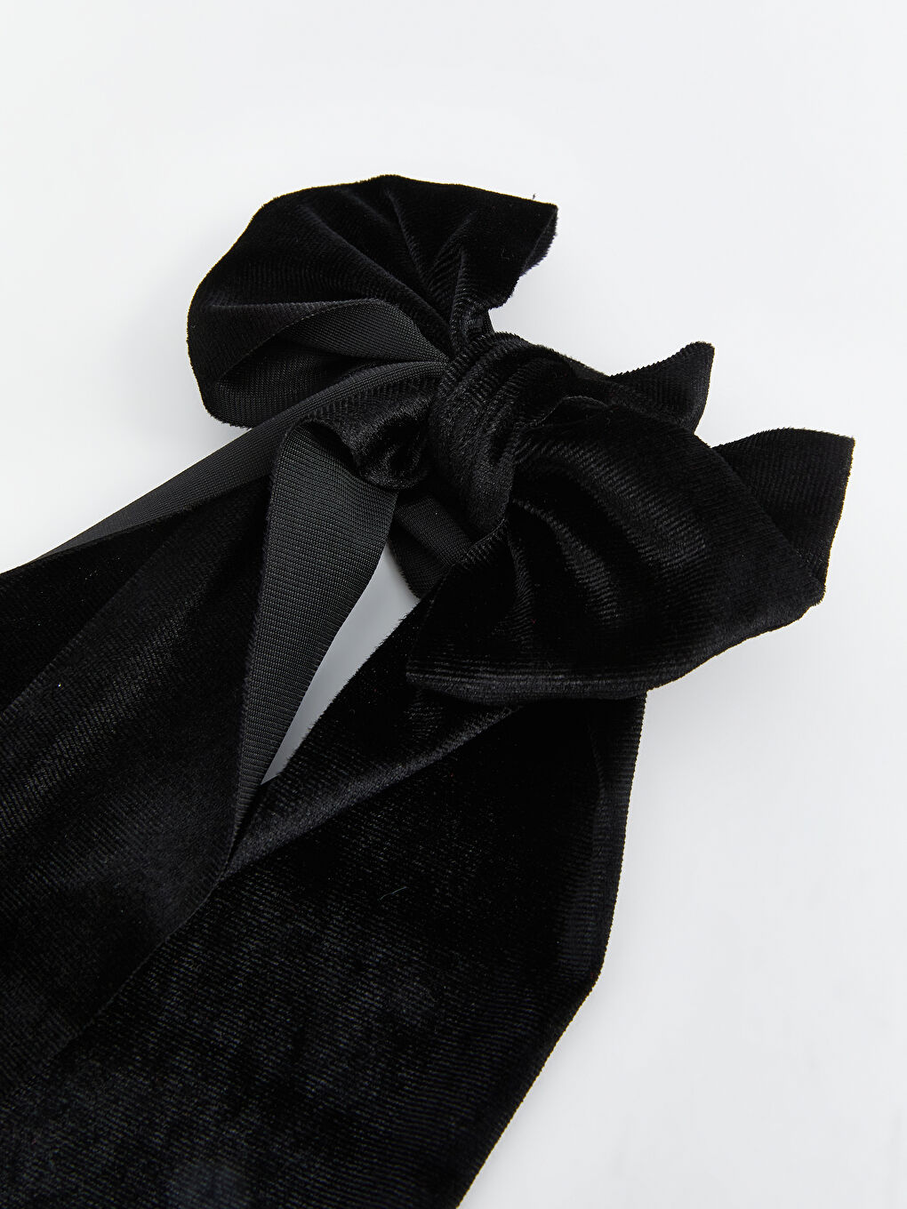 Siyah Fiyonk Görünümlü Kadın Saç Tokası 2'li-2