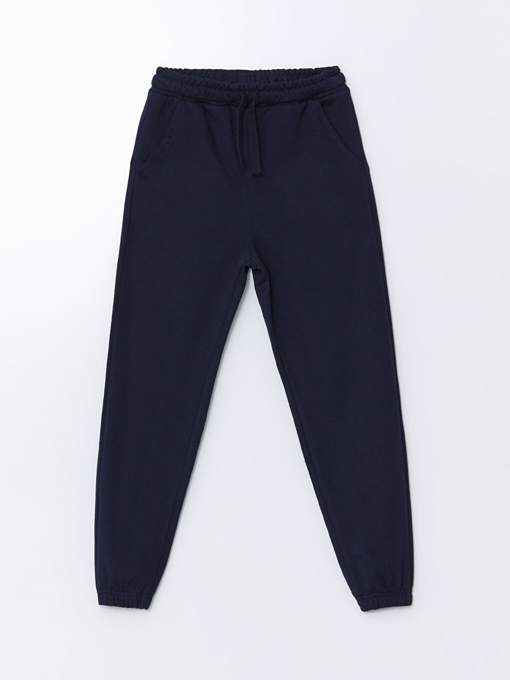 Lacivert Bisiklet Yaka Erkek Çocuk Eşofman Takımı-5