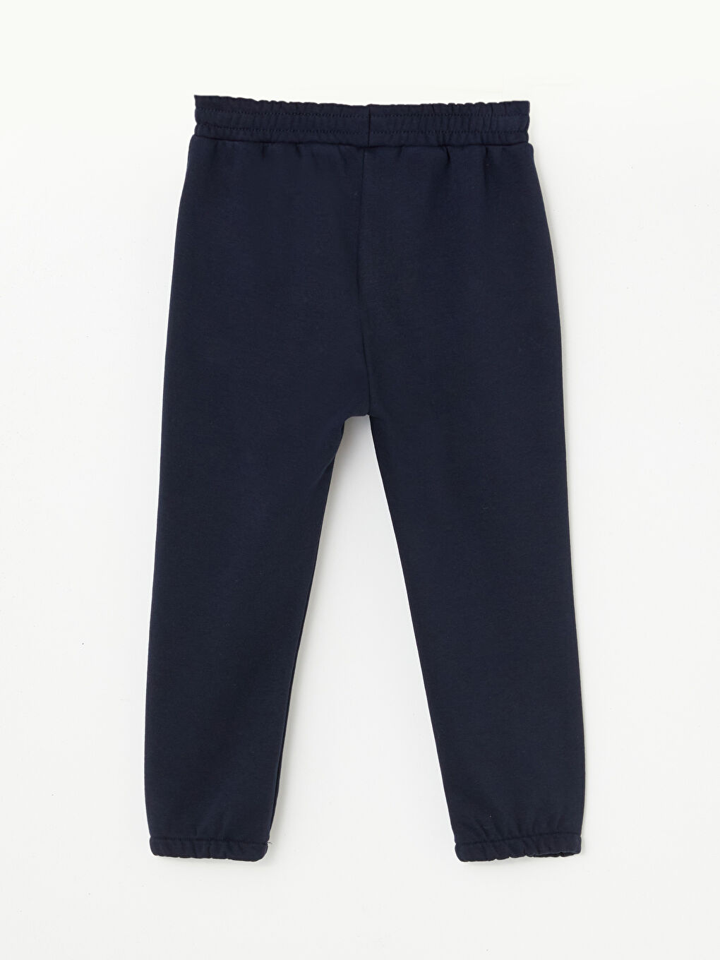 Elasticated Waist Basic Thick Boys' Jogger Sweatpants-3