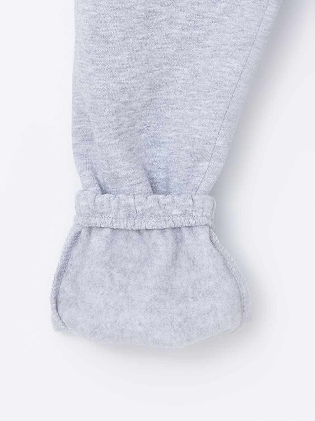 Elasticated Waist Basic Thick Boys' Jogger Sweatpants-3
