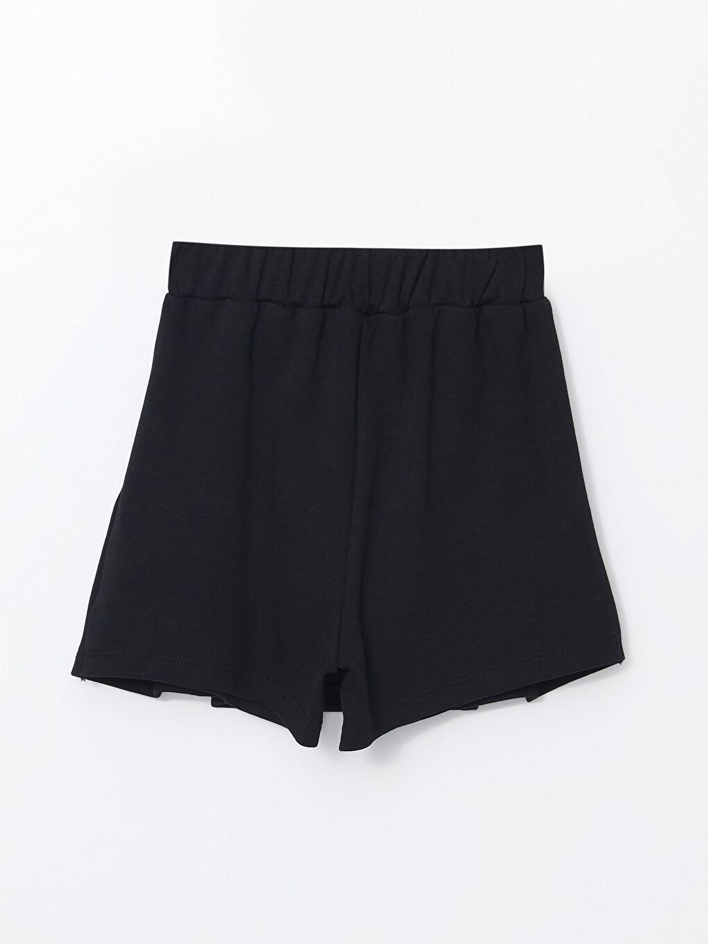 LCW Kids Elasticated Waist Basic Girls' Shorts -W5AD05Z1-CVL
