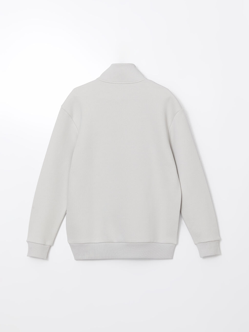 LCW Vision Bej Dik Yaka Uzun Kollu Baskılı Erkek Sweatshirt - 5