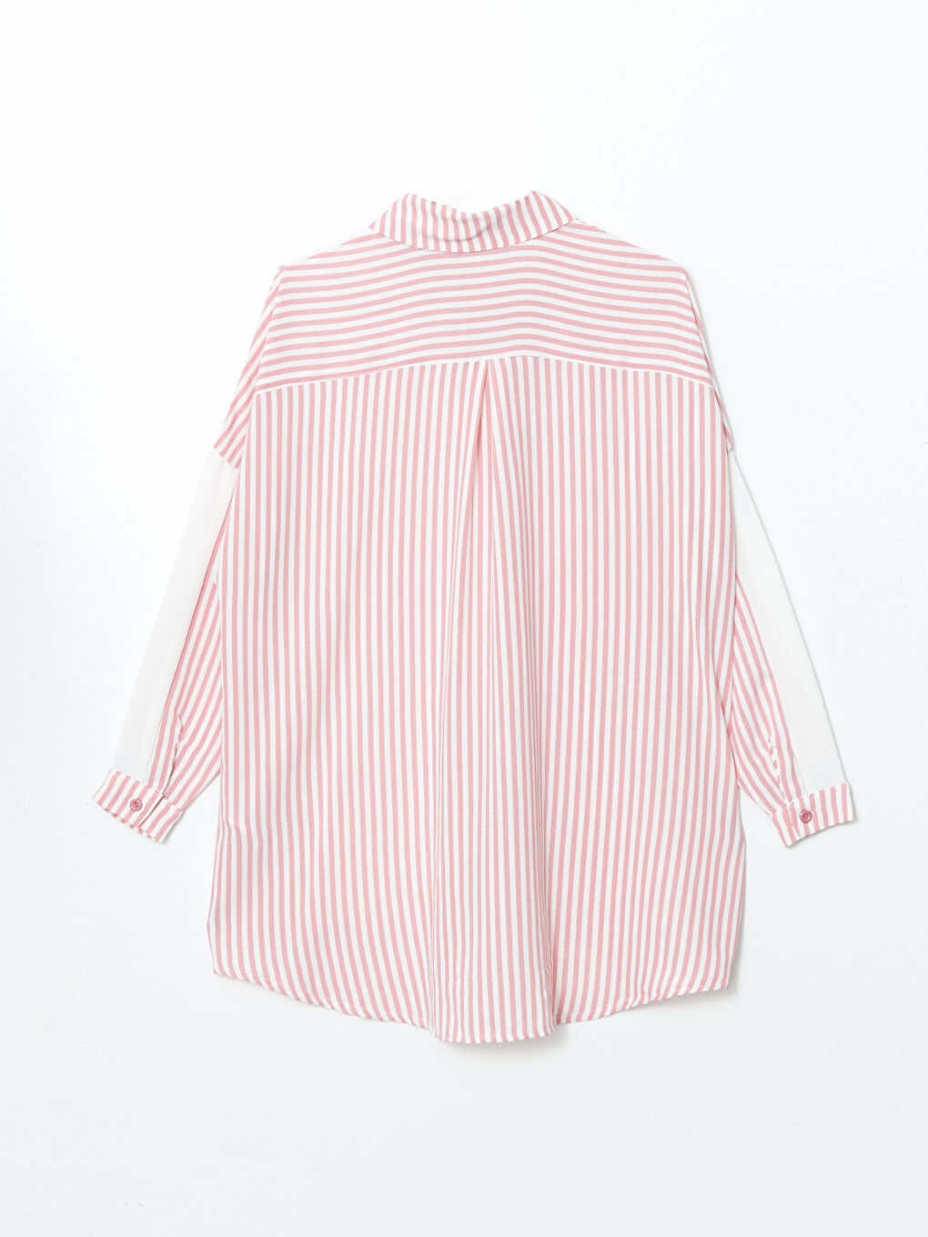 Striped Oversize Women's Shirt-5