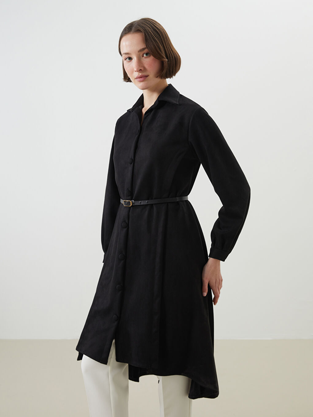 Tunique en Chemise en Suède pour Femmes