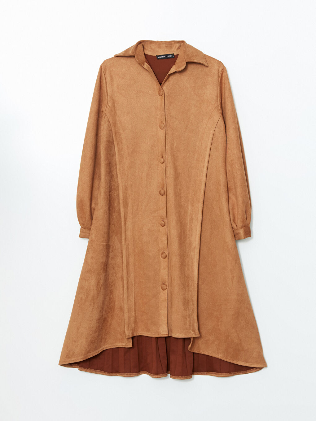 Suede Women's Shirt Tunic -W4M359Z8-CWX