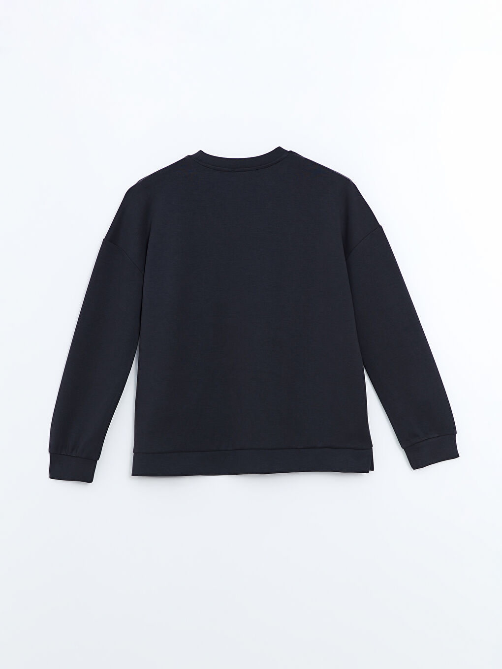 Antrasit Oversize Modal Karışımlı Kadın Sweatshirt-5