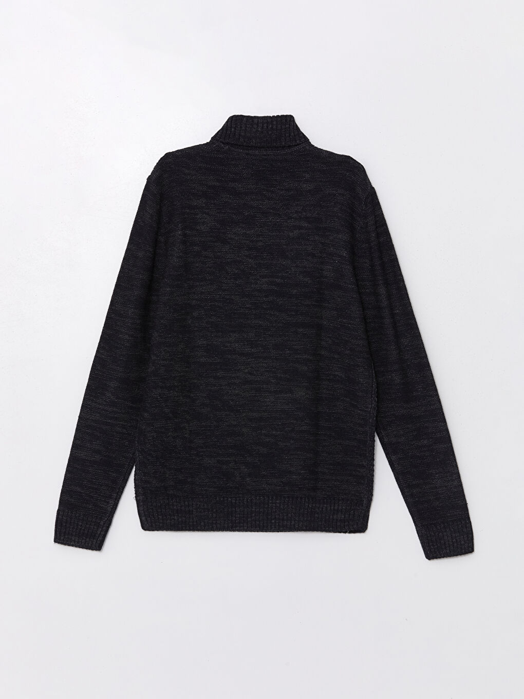 Turtleneck Long Sleeve Men's Knitwear Sweater-2