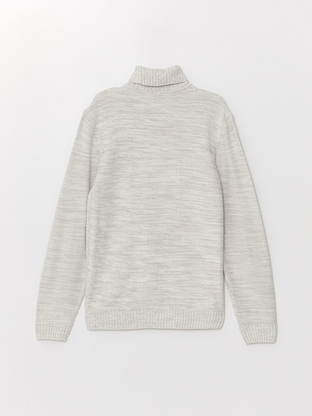 Turtleneck Long Sleeve Men's Knitwear Sweater-2