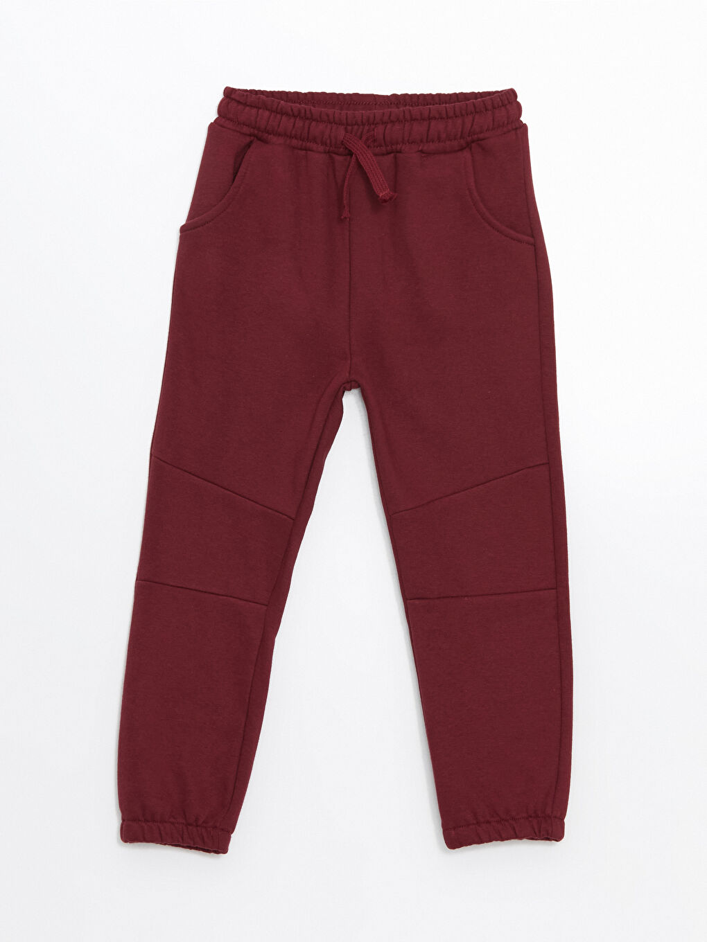 LCW Kids Bordo Beli Lastikli Erkek Çocuk Jogger Eşofman Alt