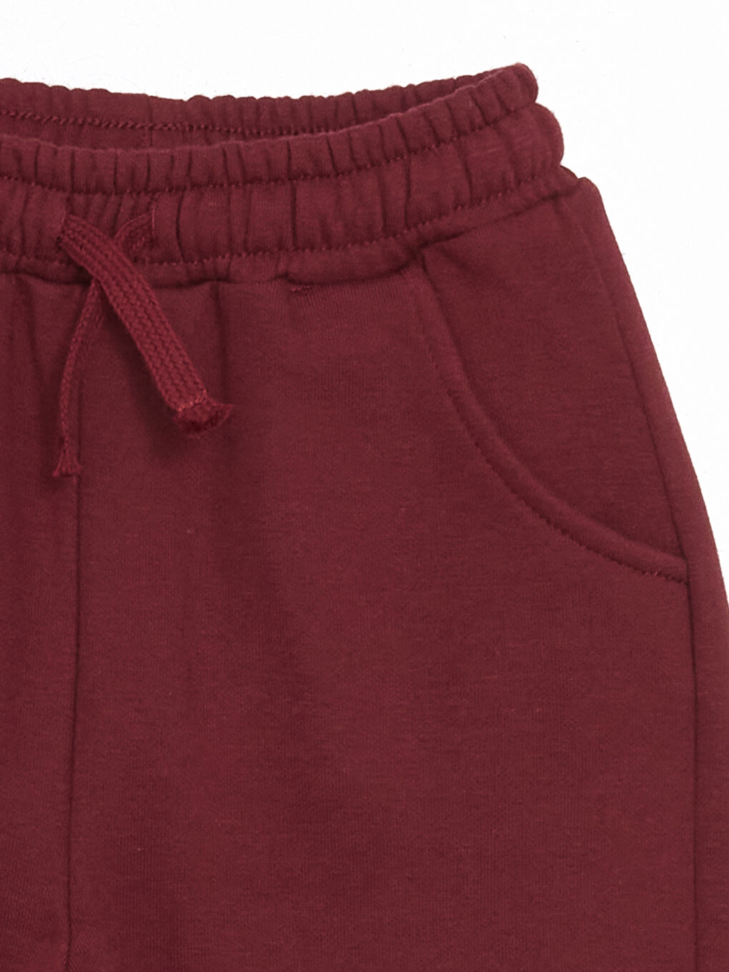 LCW Kids Bordo Beli Lastikli Erkek Çocuk Jogger Eşofman Alt - 2