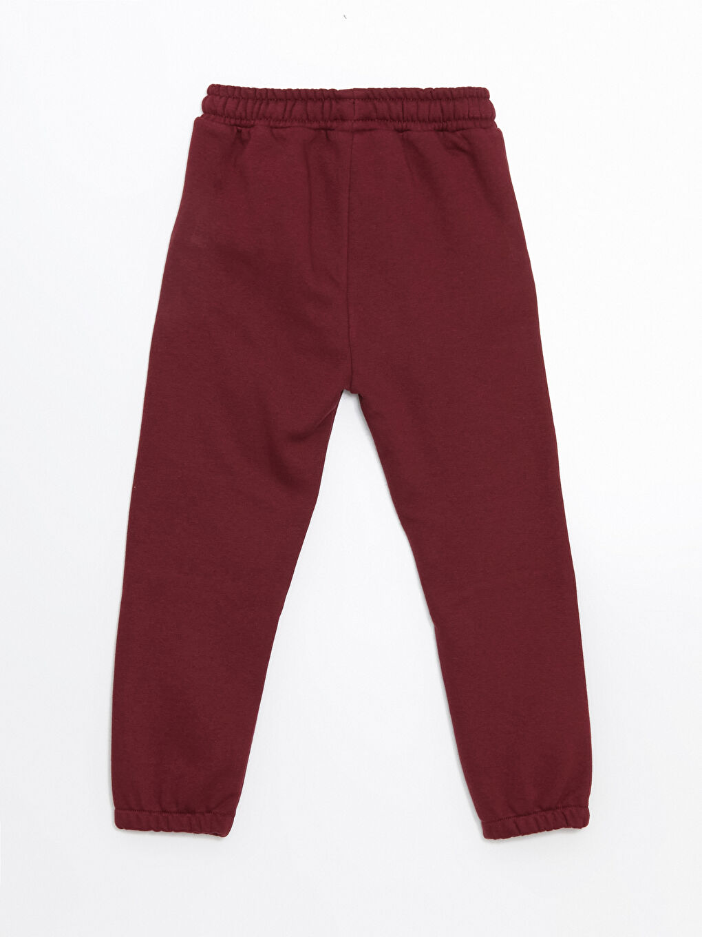 LCW Kids Bordo Beli Lastikli Erkek Çocuk Jogger Eşofman Alt - 3