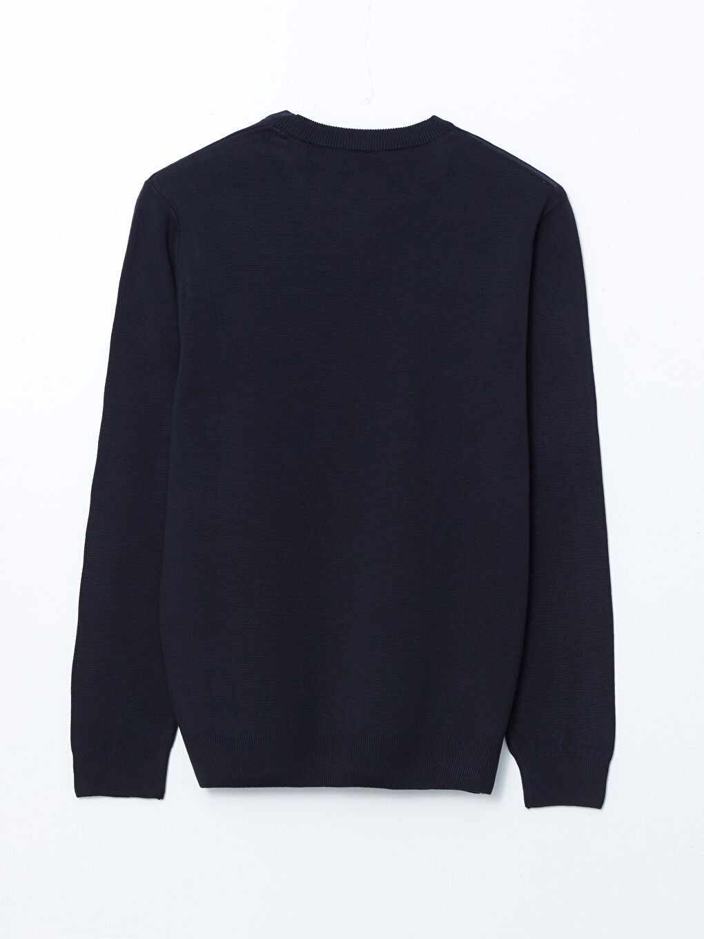 Mavi Bisiklet Yaka Erkek Triko Kazak-5