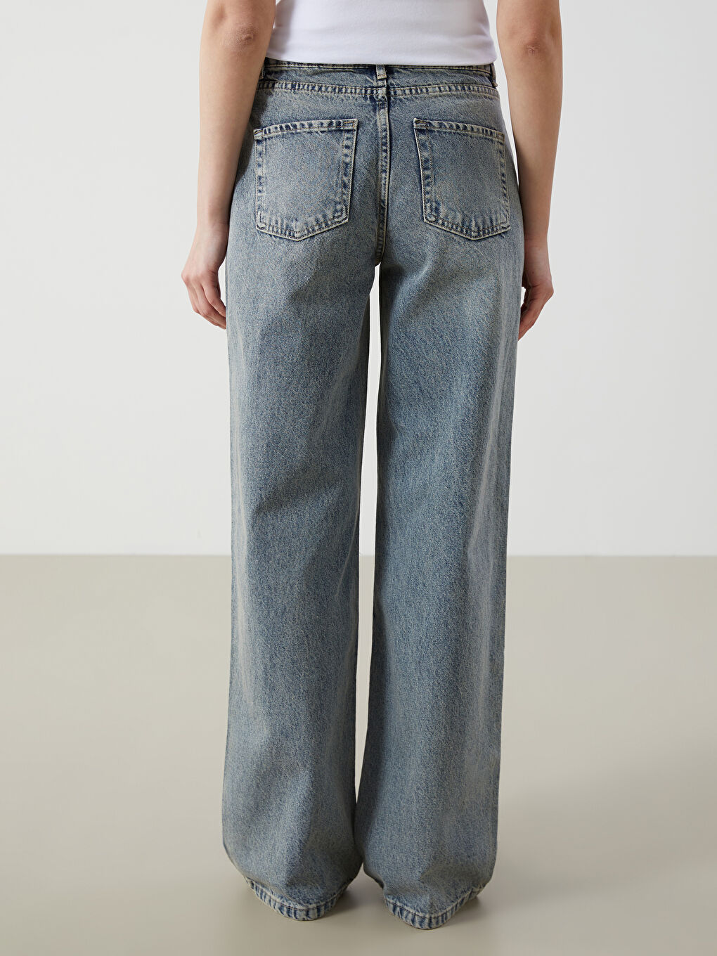 LCW Vision Wideleg Women's Jeans -W4M448Z8-507
