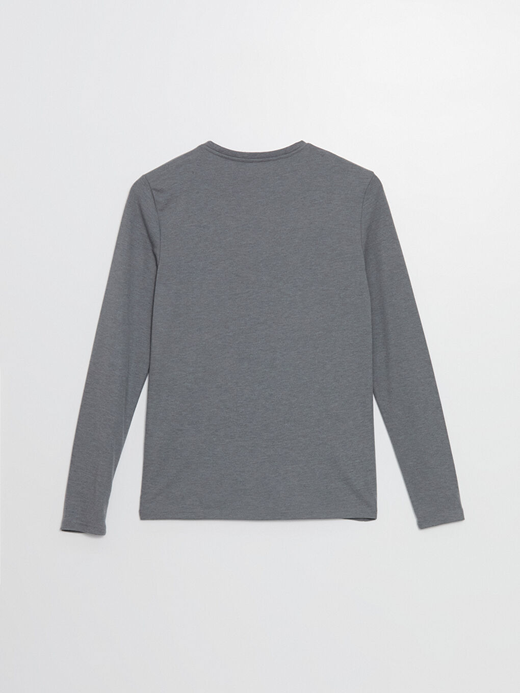 Crew Neck Long Sleeve Men's Sweatshirt-5