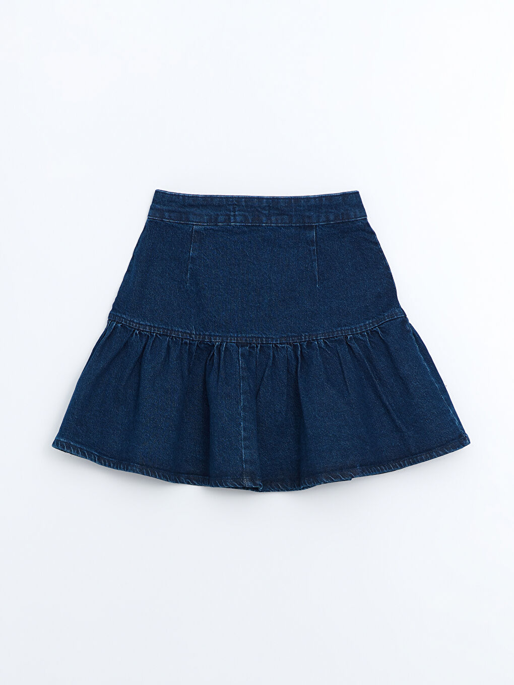Regular Fit Women's Denim Skirt -W4M483Z8-YFY