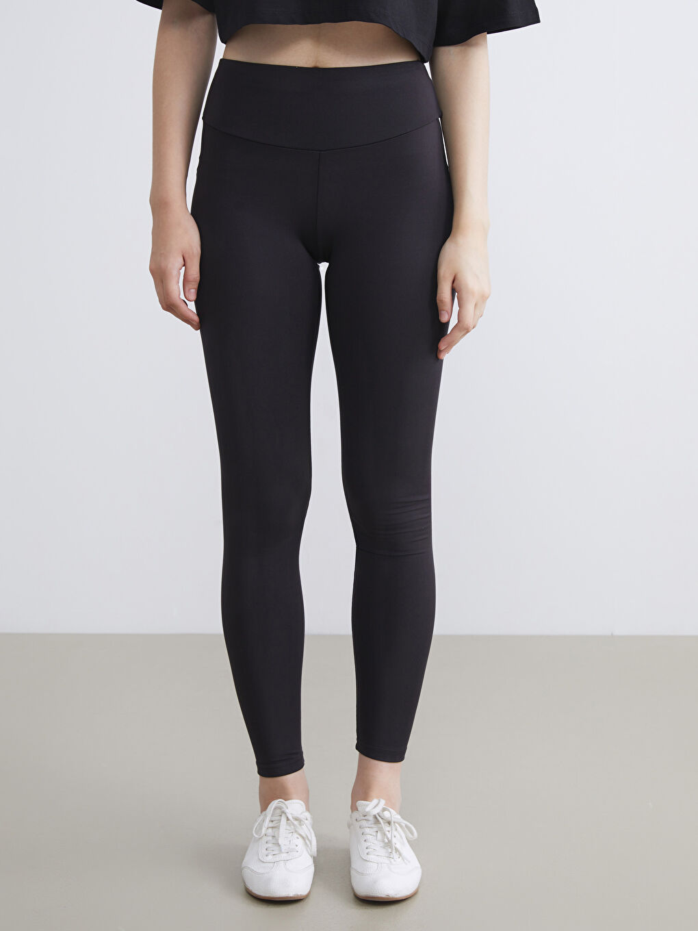 LCWAIKIKI Basic Elasticated Waist Women's Leggings -W4M484Z8-CVL