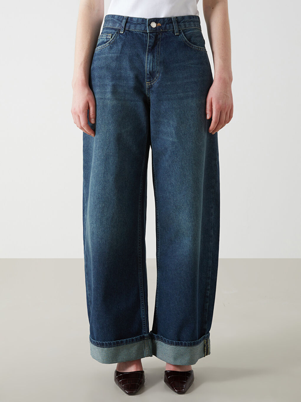 LCW Jeans Wideleg Women's Jeans -W4M496Z8-JVU