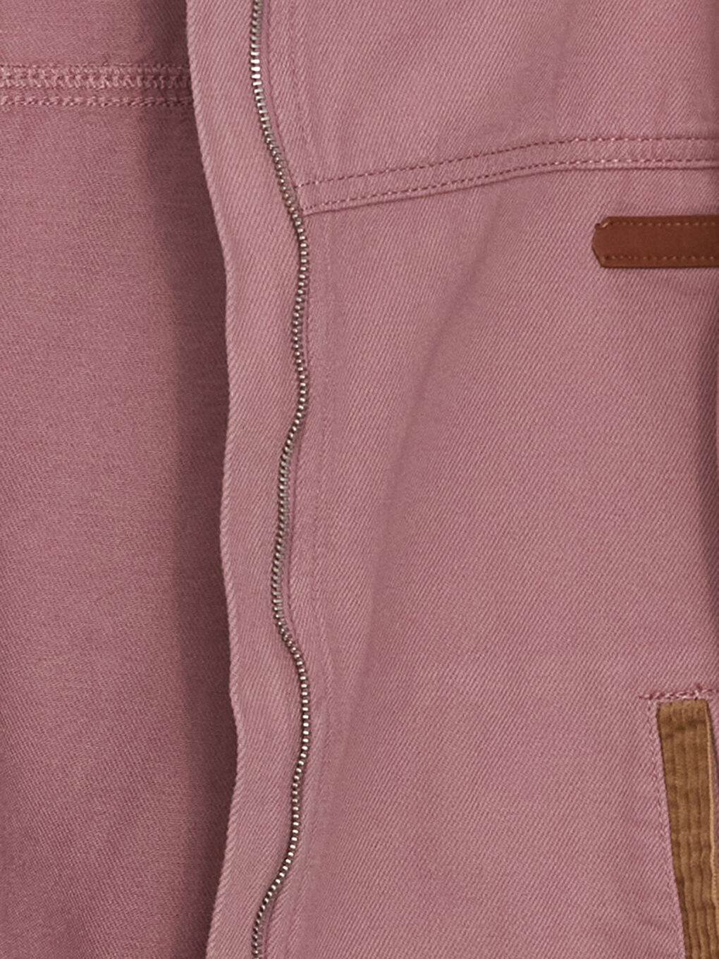 Pembe Kız Çocuk Jean Ceket-1