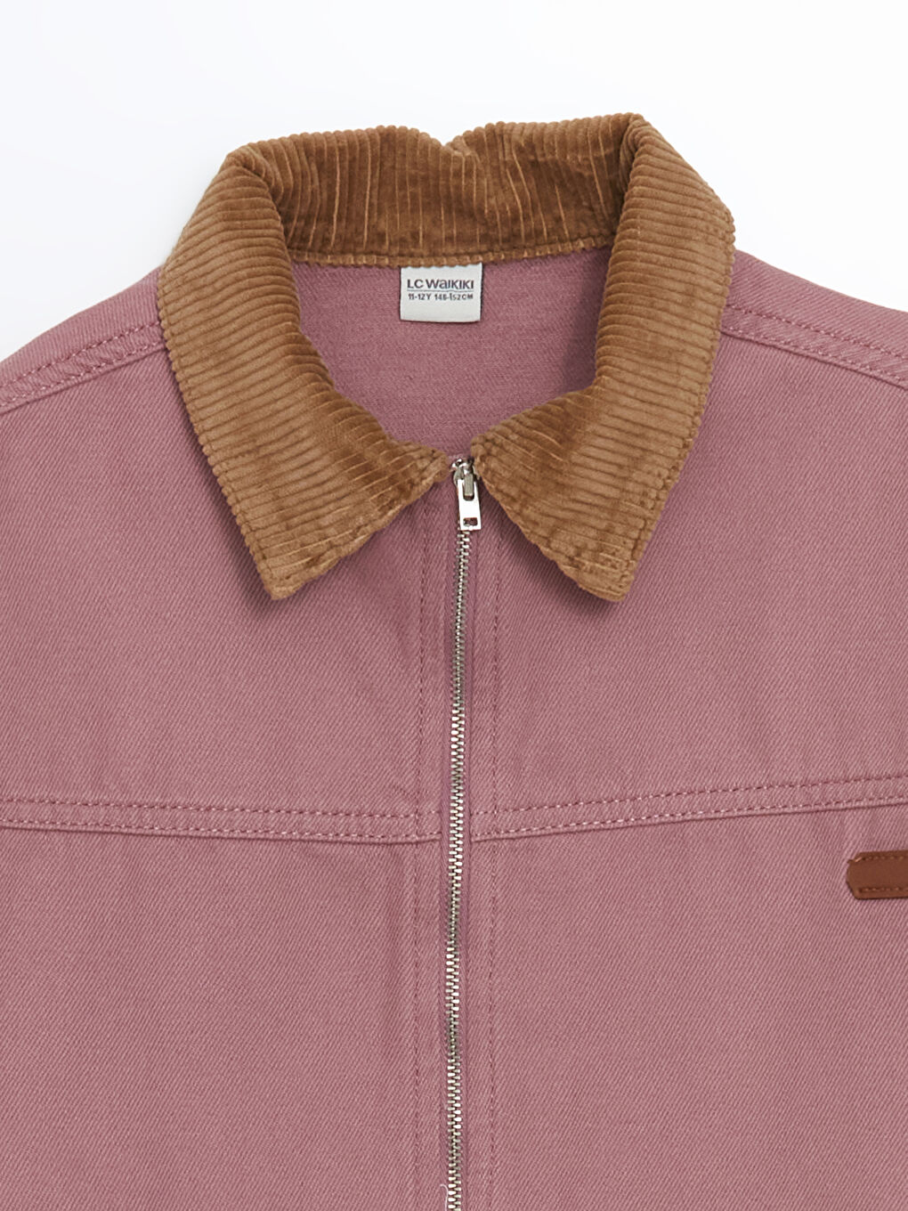 Pembe Kız Çocuk Jean Ceket-2