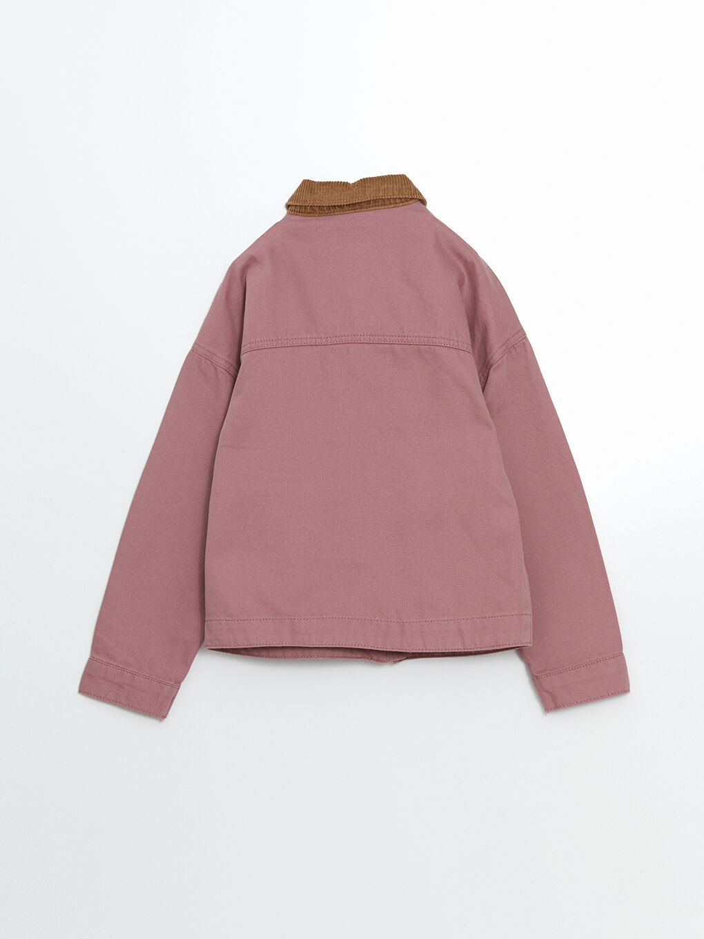 Pembe Kız Çocuk Jean Ceket-3