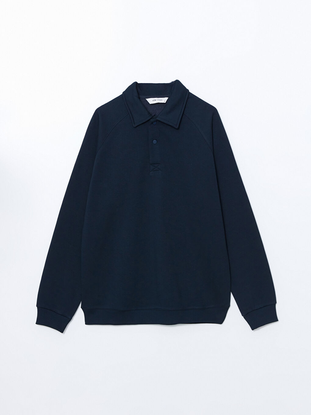 LCW Vision Polo Neck Long Sleeve Men's Sweatshirt -W4M512Z8-RFH
