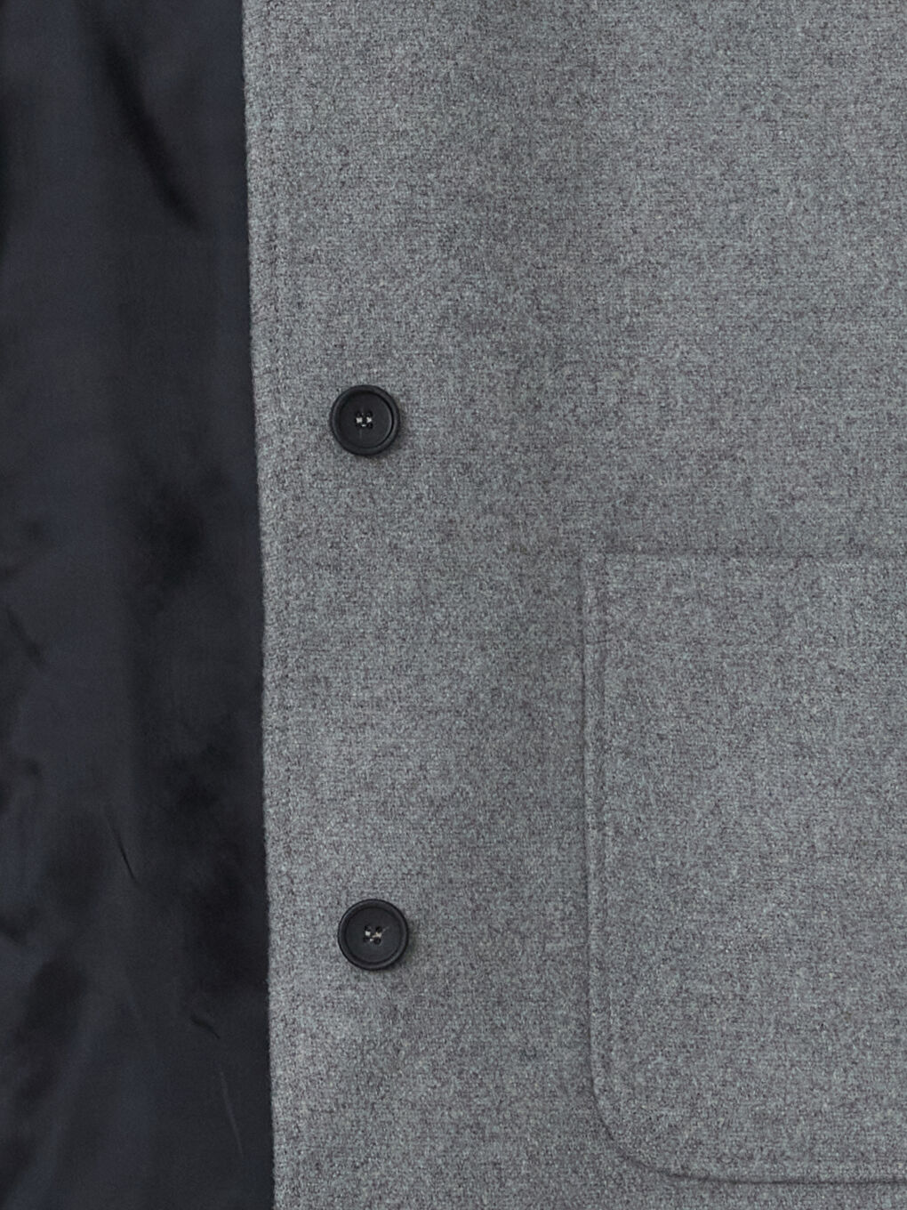 V-Neck Scarf Detail Women’S Wool Coat -W4M525Z8-CY9