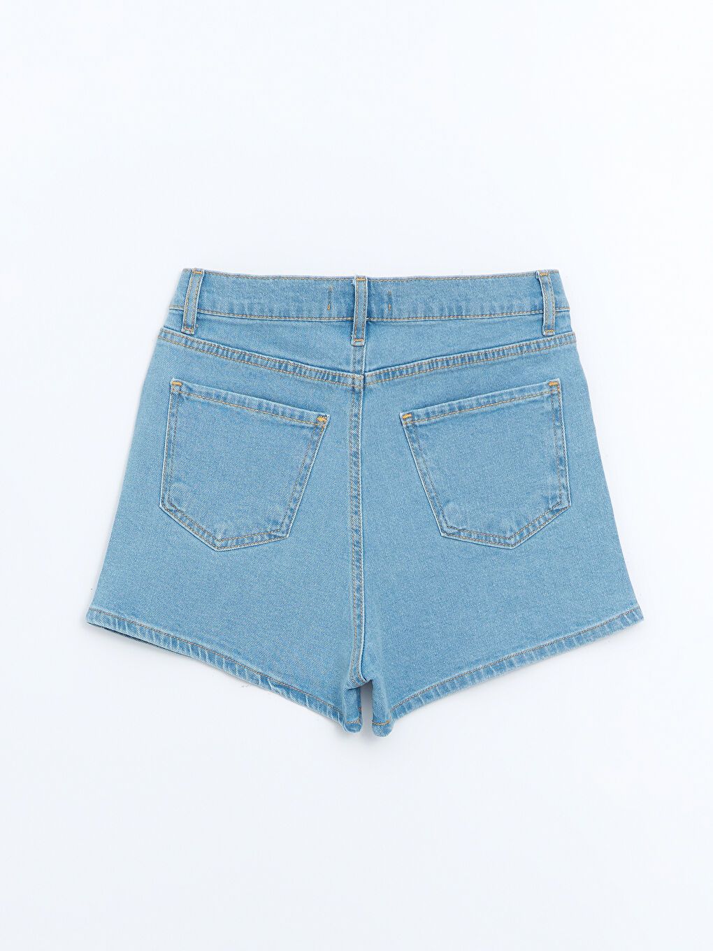 Mavi Petite Dar Fit Kadın Jean Şort-5