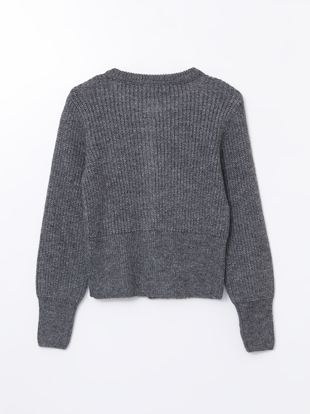 LCW Vision Crew Neck Women's Knitwear Cardigan -W4M542Z8-EEZ