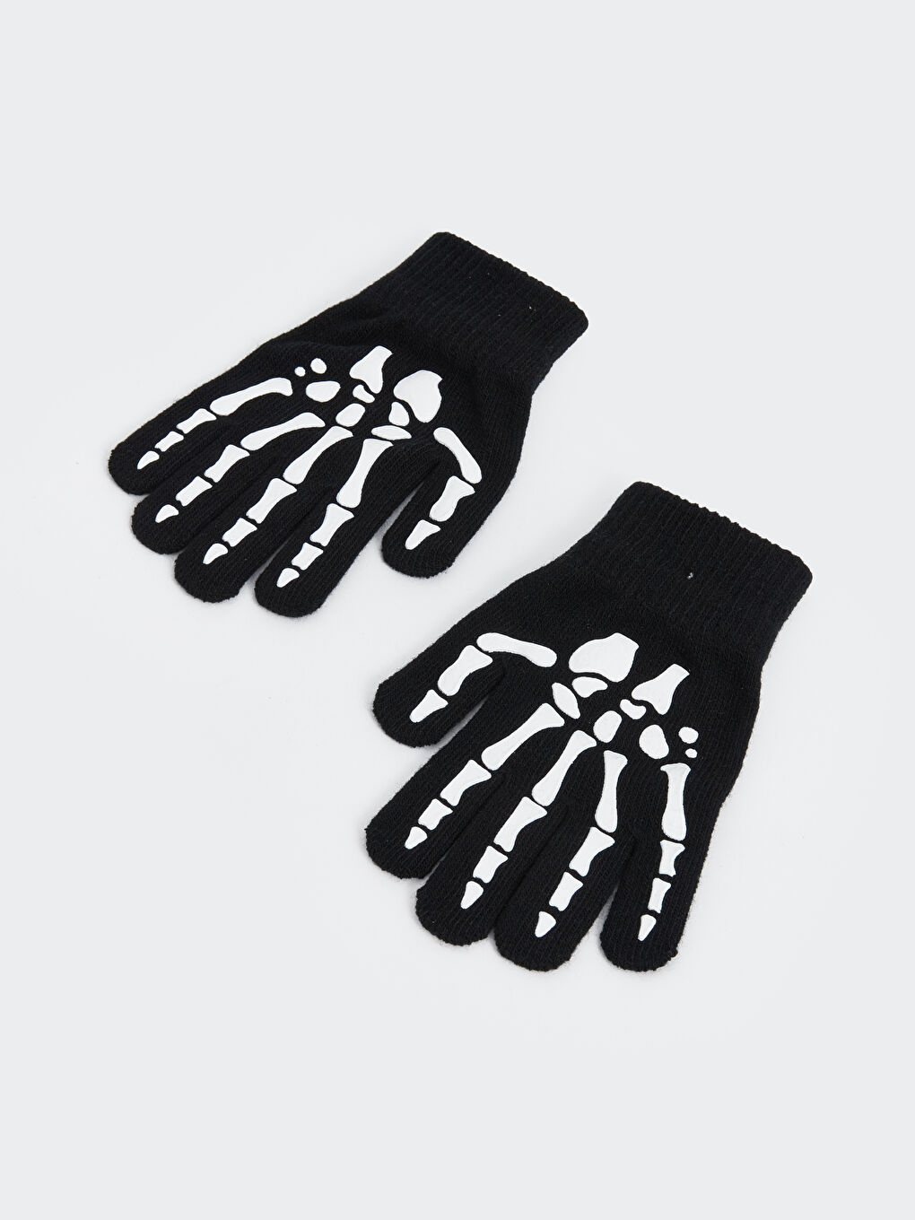 Printed Girls' Knitwear Gloves