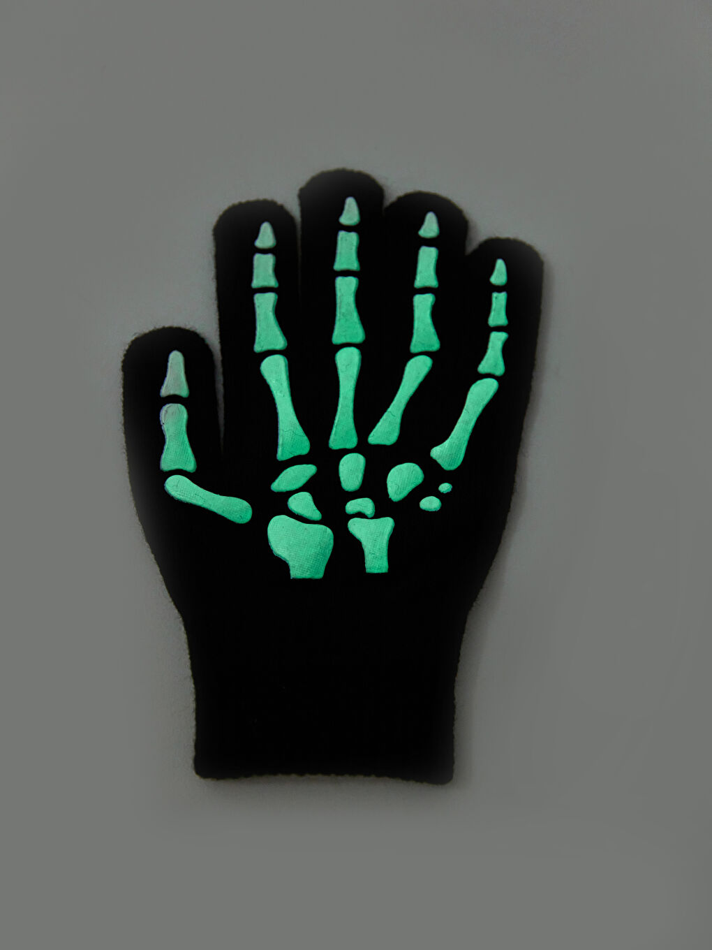 Printed Girls' Knitwear Gloves-2