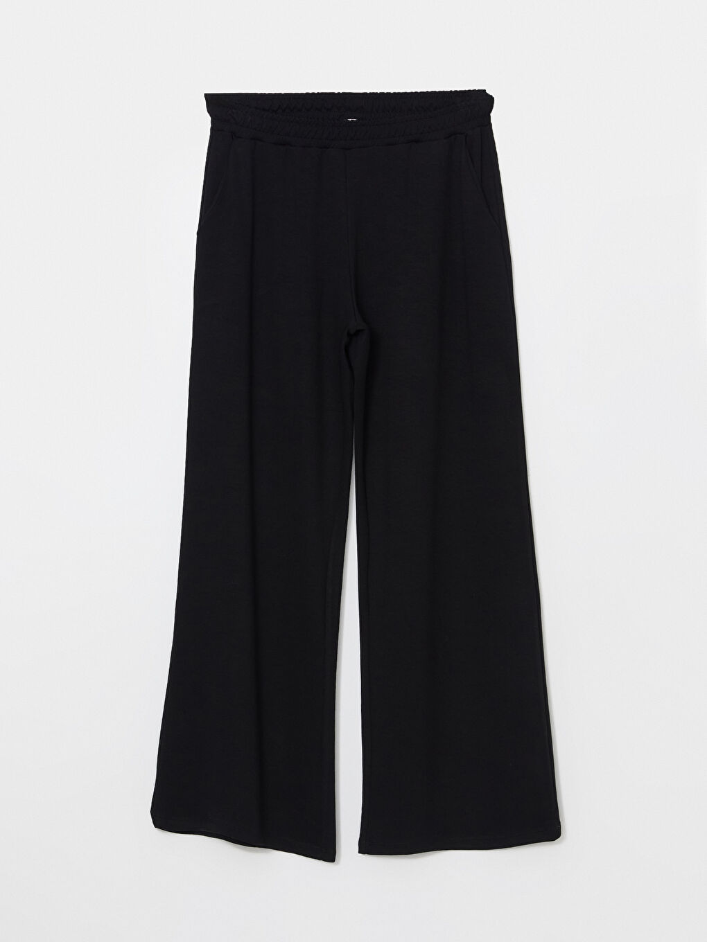 Siyah Beli Lastikli Kadın Eşofman Altı-4