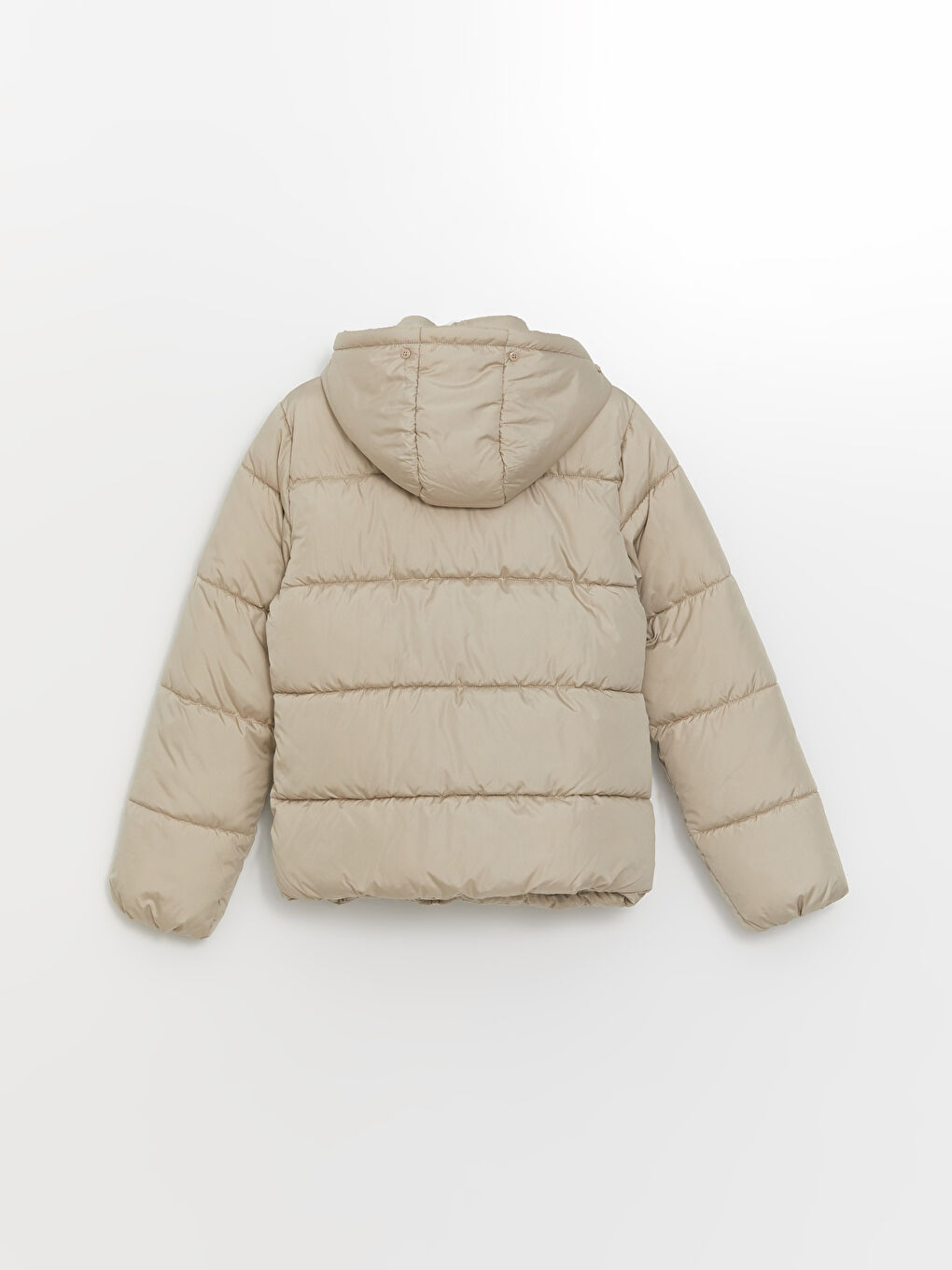 LCW Vision Women's Hooded Plain Puffer Coat -W5BD79Z8-FES