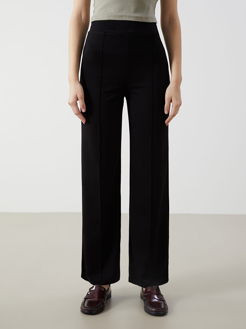 XSIDE Elasticated Waist Women's Trousers -W4M610Z8-CVL