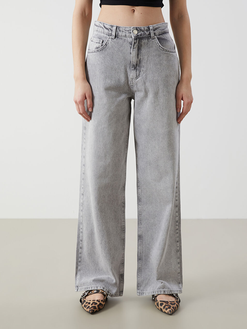 XSIDE Wideleg Women's Jeans -W4M624Z8-Q67