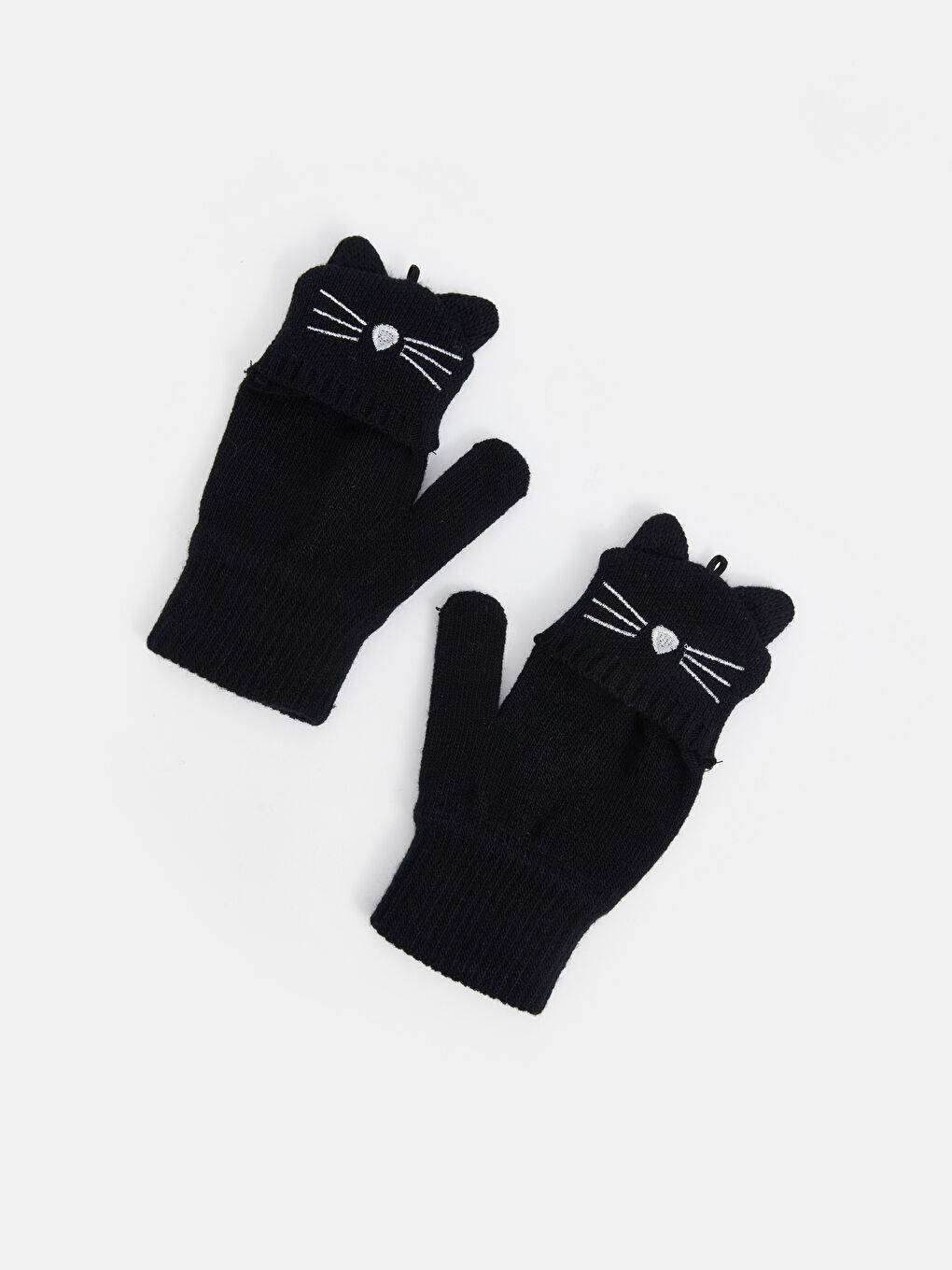 Embroidered Girls' Gloves