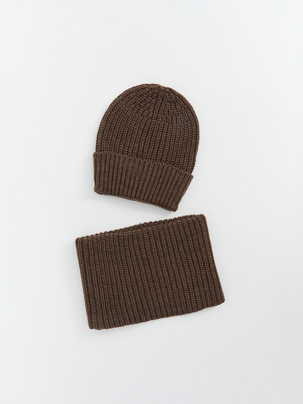 LCW ACCESSORIES Basic Boys' Beanie and Neck Warmer -W4M700Z4-HCH