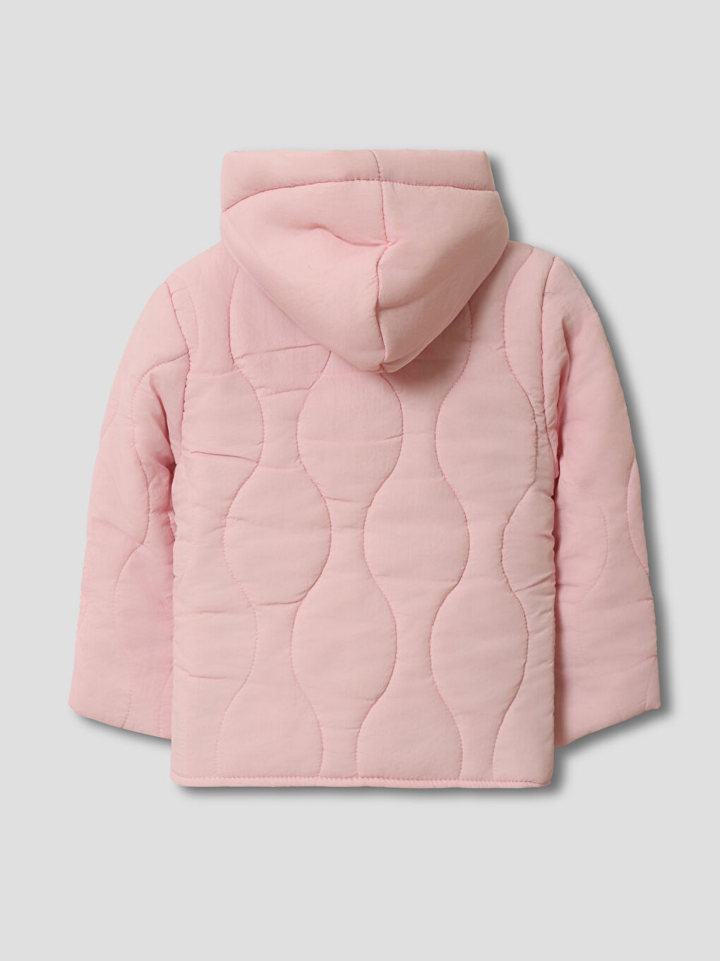 Hooded Girls' Coat-1