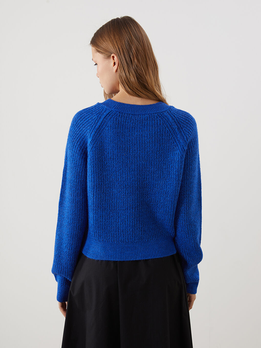 XSIDE Crew Neck Women's Knitwear Sweater -W4M722Z8-ZAM