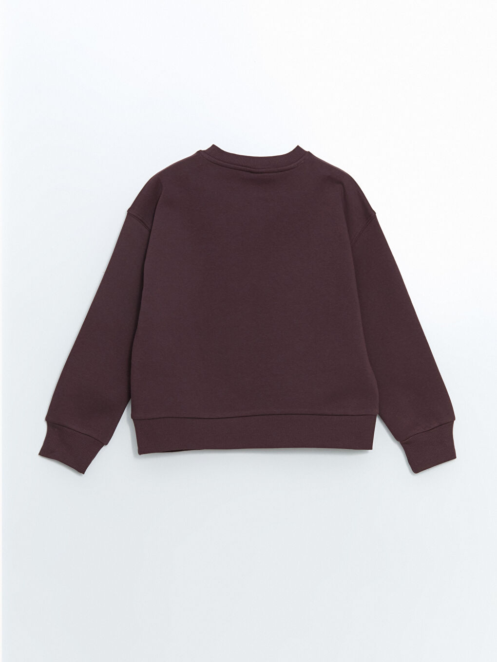 მრგვალი საყელო გოგონების სქელი თბილი ზედა-2