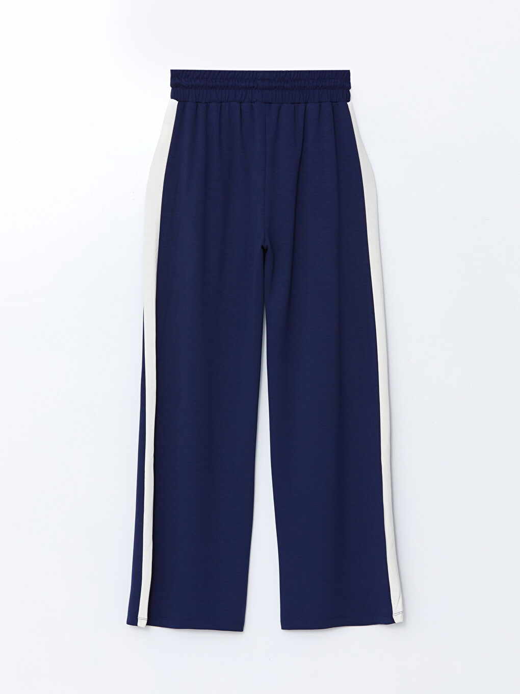 Lacivert Beli Lastikli Kadın Eşofman Altı-5