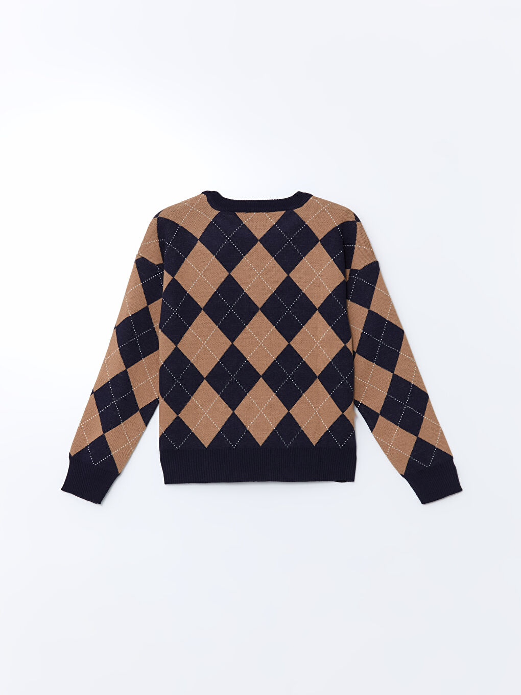 XSIDE Crew Neck Rhinestone Embellished Women's Knit Sweater -W4M753Z8-ZEL